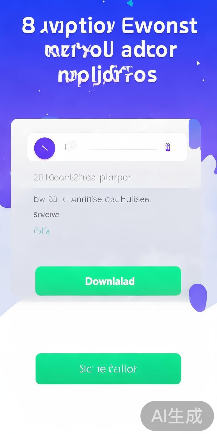 下载应用程序：在首页找到“下载”按钮，点击后会自动
