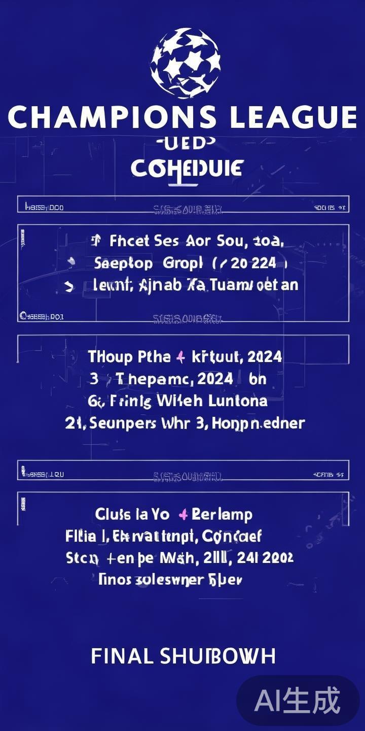 2024年万博体育欧冠直播时间全程安排与赛程详细介绍
